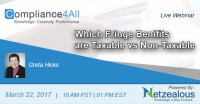 Taxable vs Non Taxable Fringe Benifits in Finance